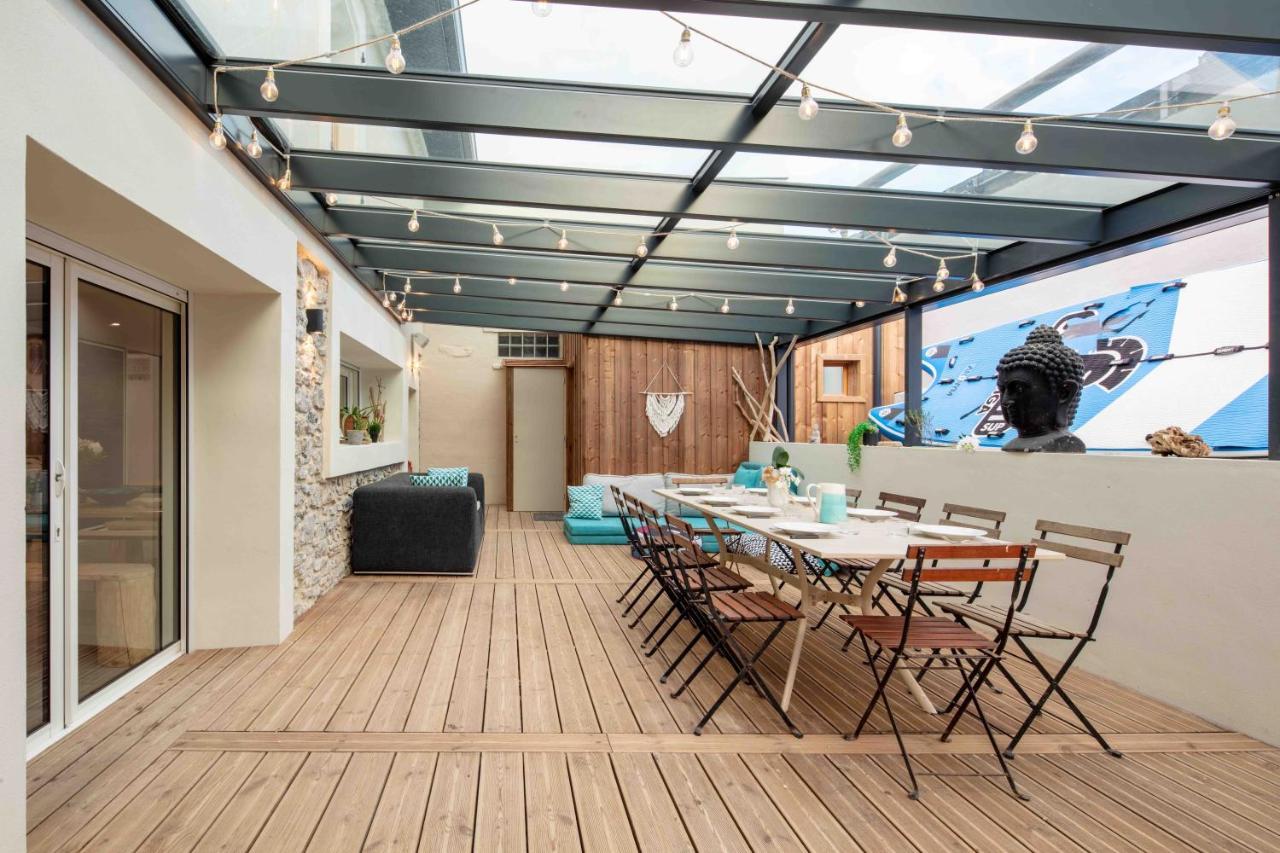Ted Surf House Bed and Breakfast Capbreton Exteriör bild