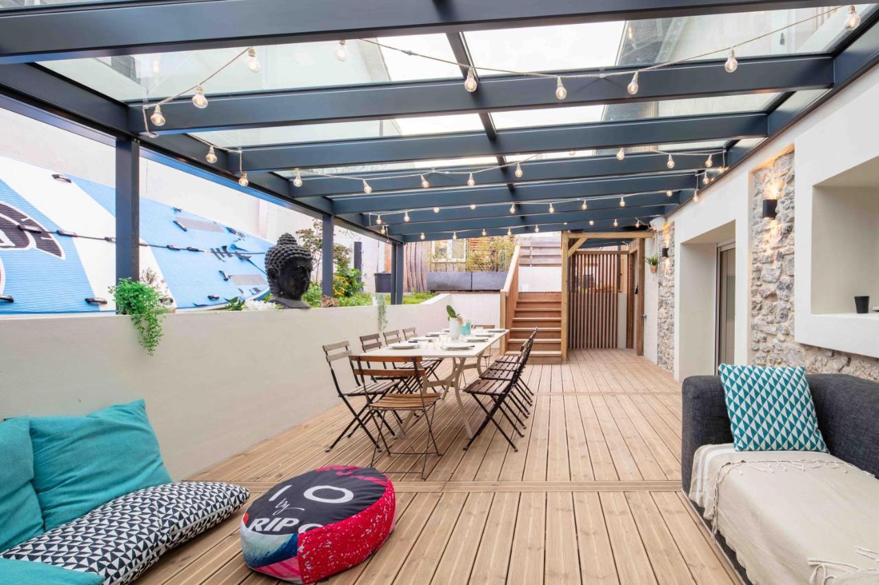 Ted Surf House Bed and Breakfast Capbreton Exteriör bild