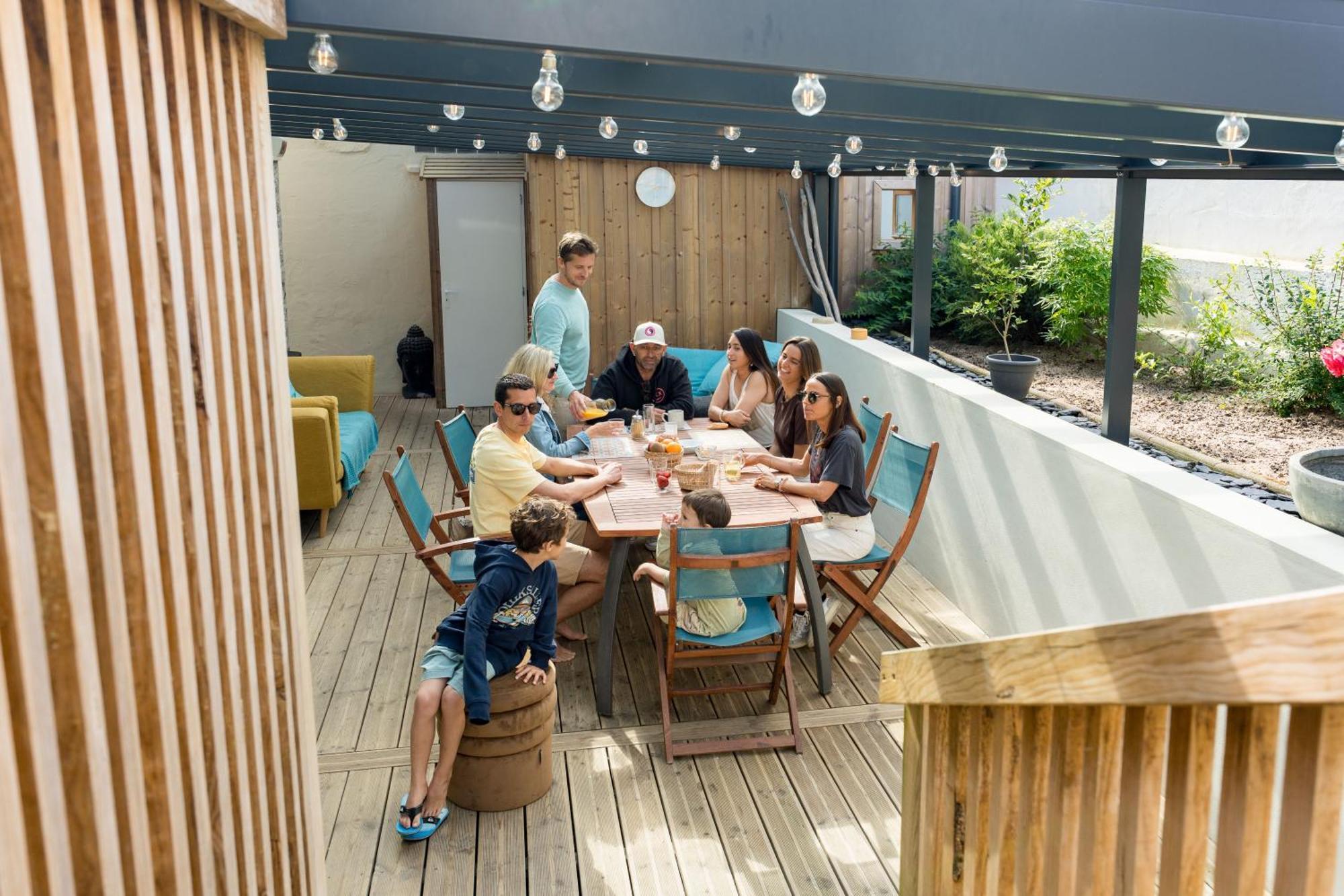 Ted Surf House Bed and Breakfast Capbreton Exteriör bild