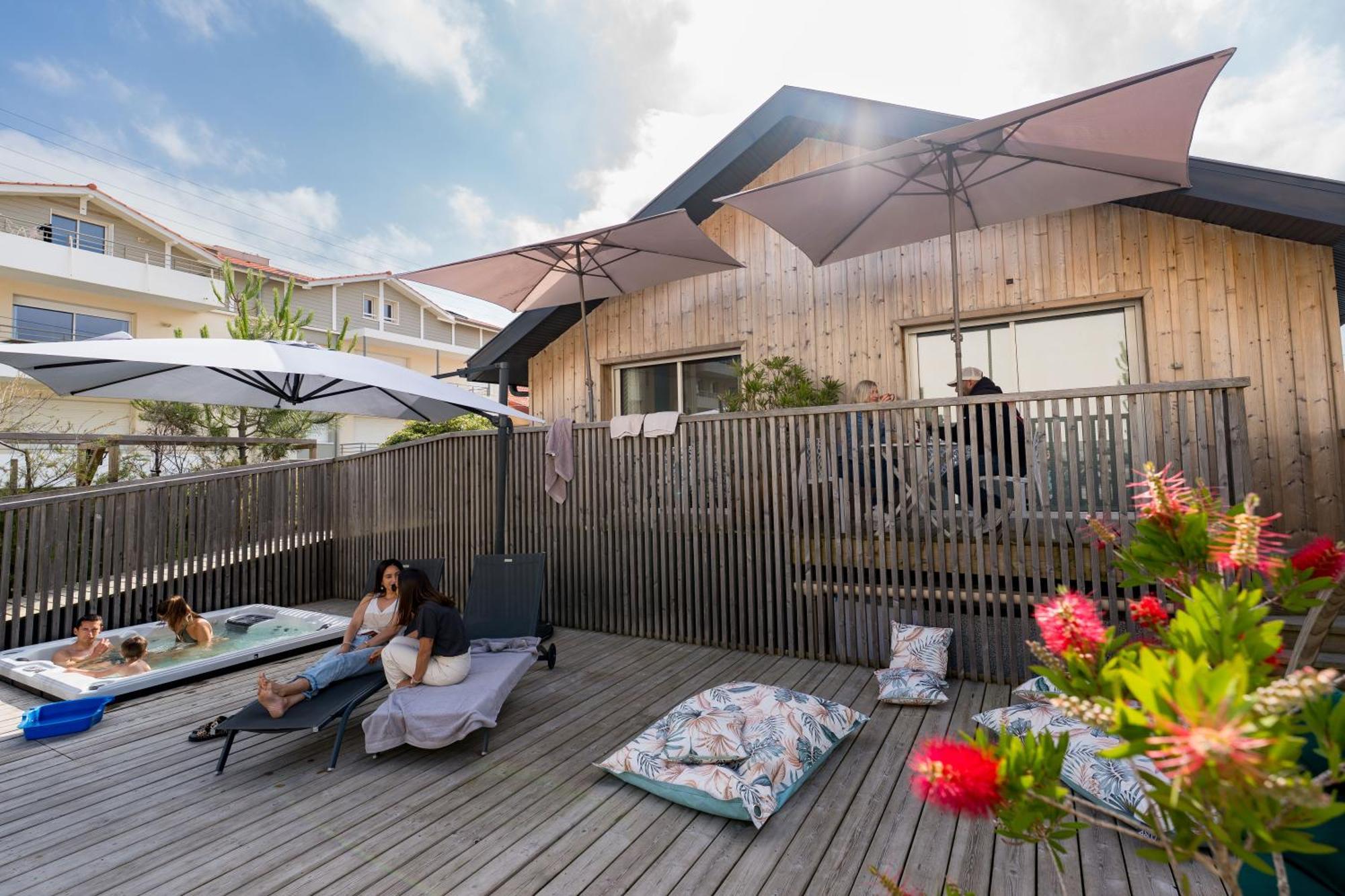 Ted Surf House Bed and Breakfast Capbreton Exteriör bild