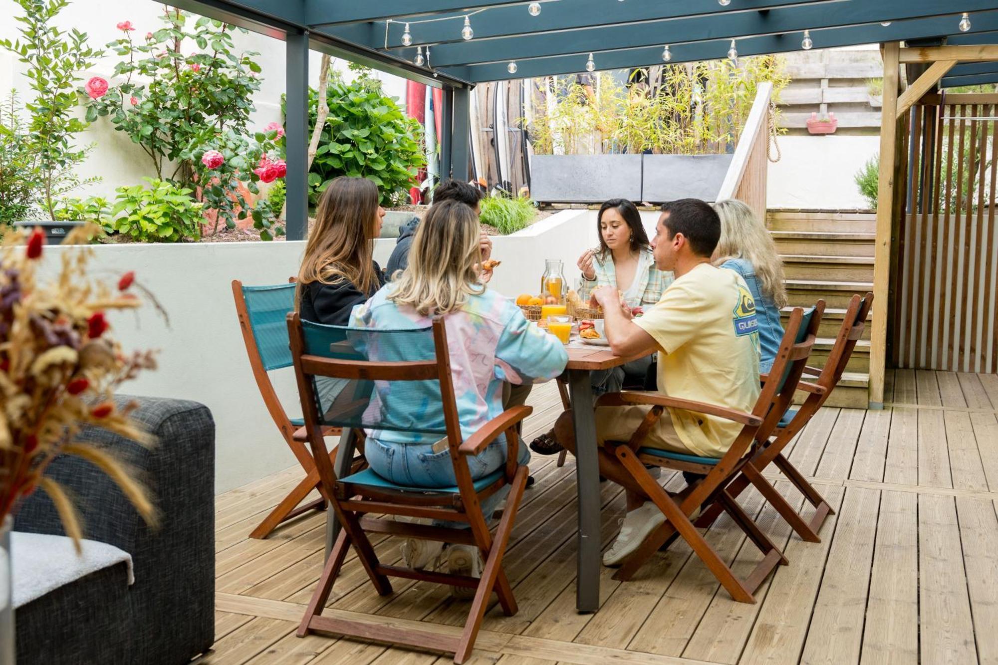 Ted Surf House Bed and Breakfast Capbreton Exteriör bild
